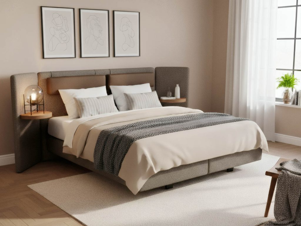 Medalounger, Modulax, Bed, Boxspring, Pisa