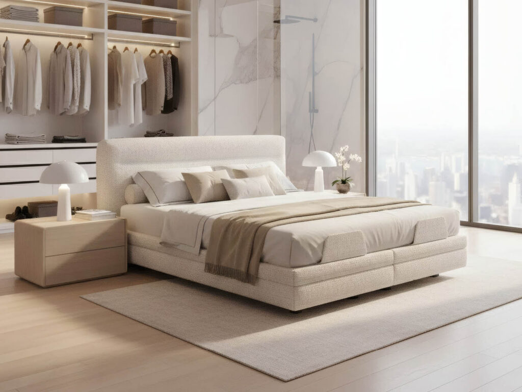 Modulax, Boxspring, Bed, Lit, Literie, Levin